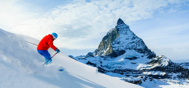 switzerland matterhorn zermatt ski resort poster print