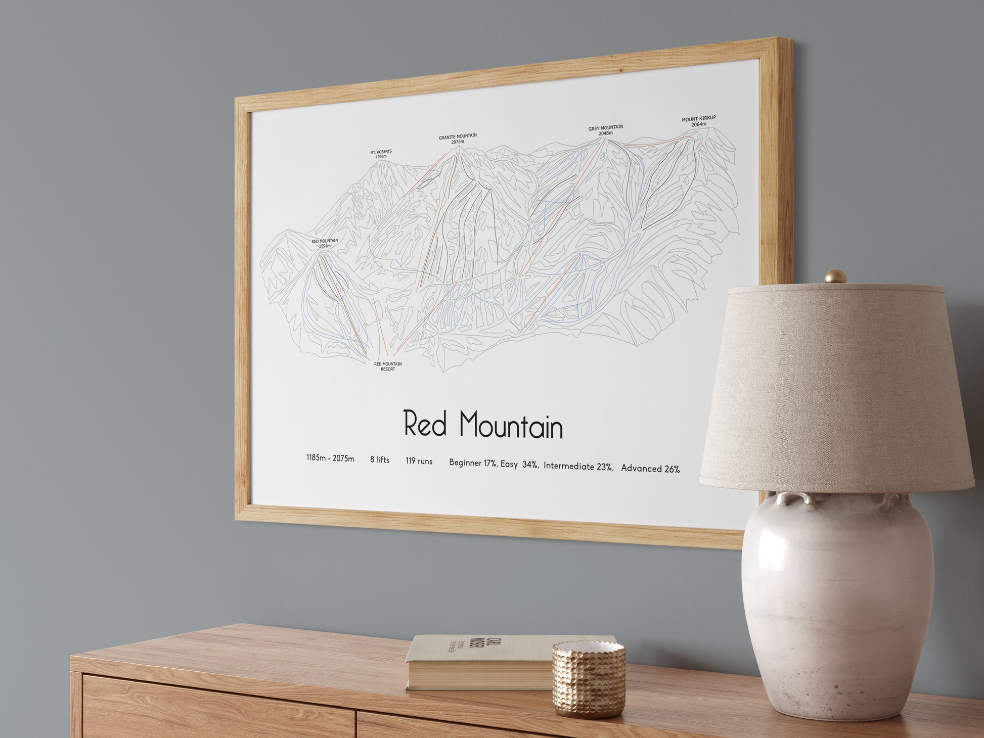 red mountain artwork angled